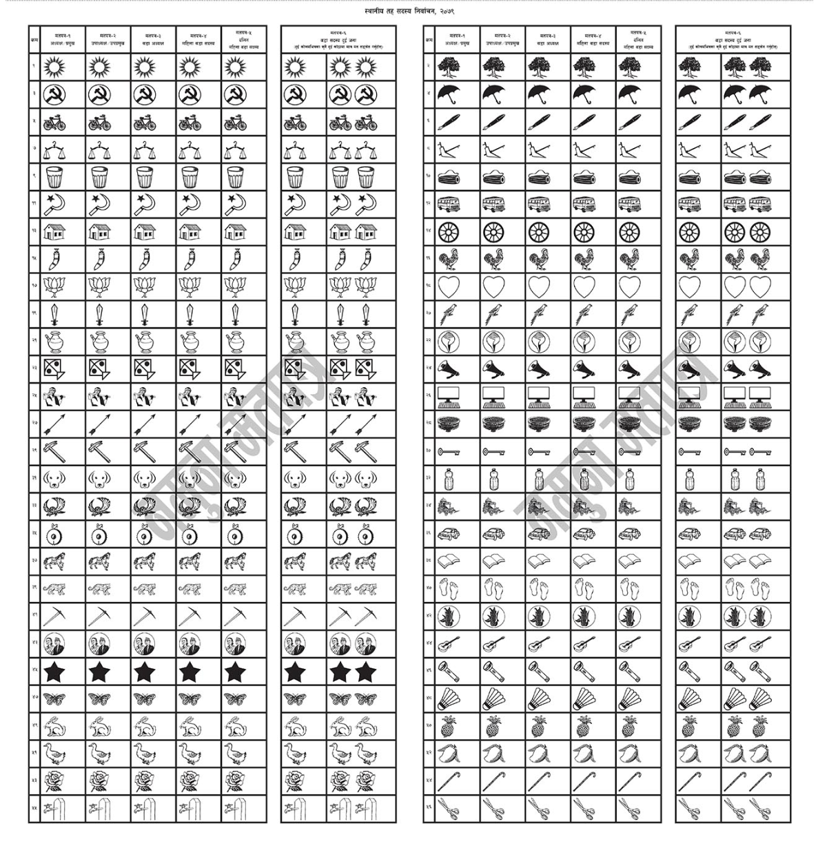 統一地方選挙 / Local Election