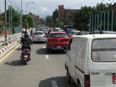 ロックダウン中の交通量 / Traffic under Lockdown