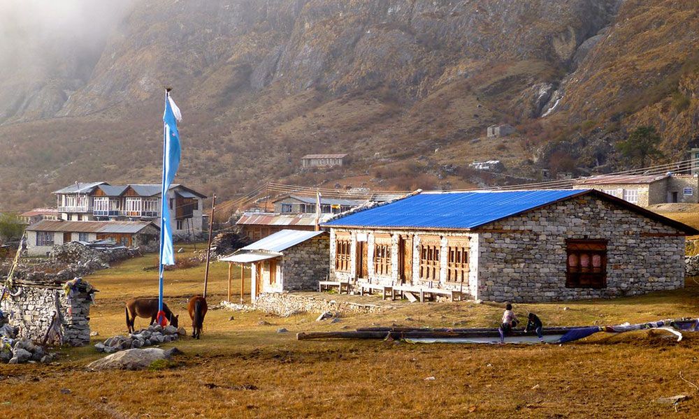 langtang valley trek in october