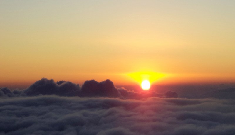 Sunrise view from Nagarkot